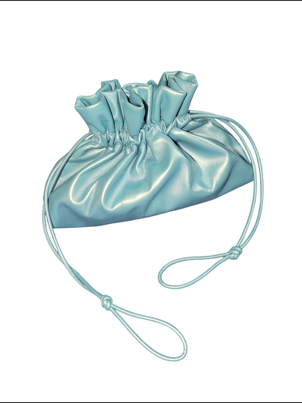 NWOT Chantecaille Ice Blue Cosmetic Pouch